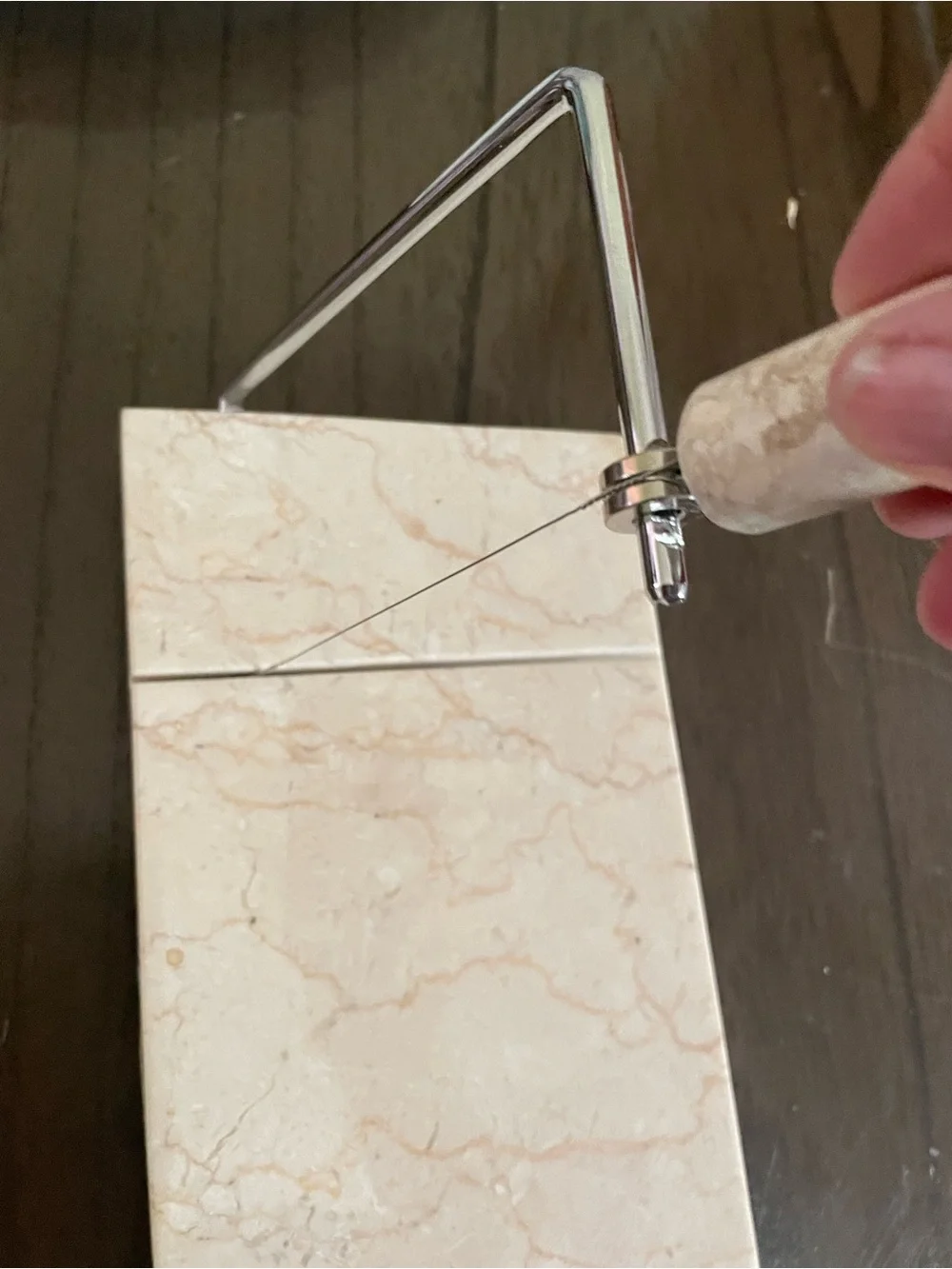 None cream marble
